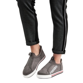 SHELOVET Chaussures de sport à la mode gris 1