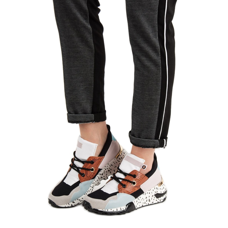 Baskets tendance VICES multicolore 2