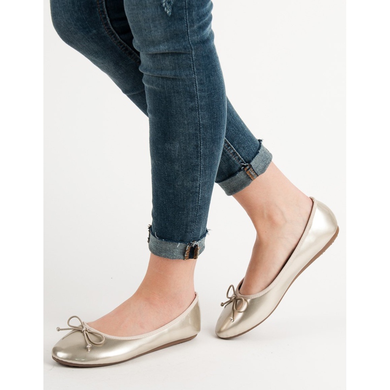 Renda Ballerine Avec Noeud jaune 1