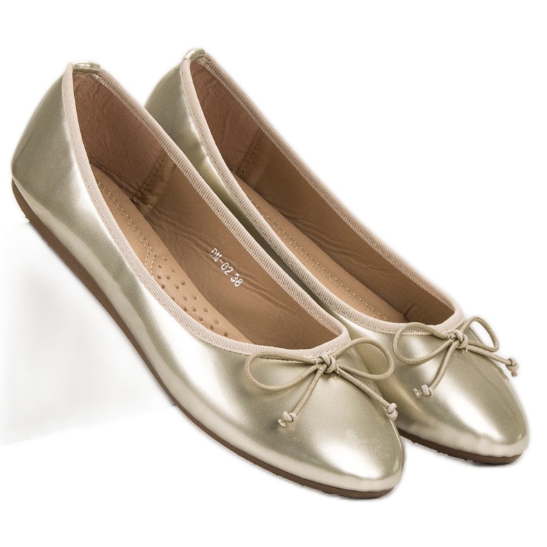 Renda Ballerine Avec Noeud jaune 2