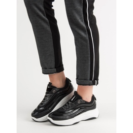 SHELOVET Baskets sur la plate-forme le noir 1 SHELOVET Baskets sur la plate-forme le noir 1