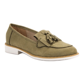 Mocassins VICES olive vert 4