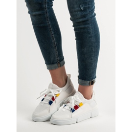 Renda Chaussures de sport à enfiler blanche 2