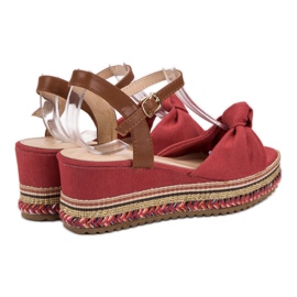 Groto Gogo Sandales rouges 2