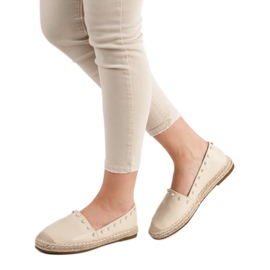Erynn Espadrilles Avec Perles brun 2
