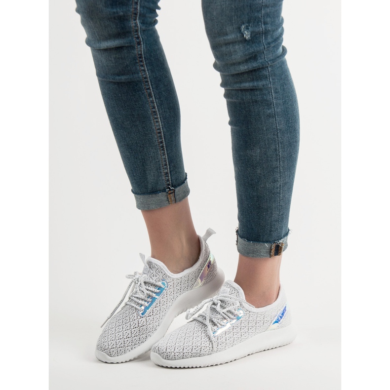 SHELOVET Chaussures de sport blanches 1