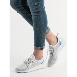 SHELOVET Chaussures de sport blanches 2