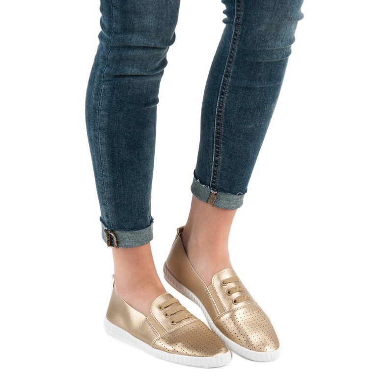 Super Mode Baskets dorées d'or 2