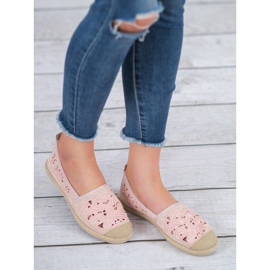 Espadrilles en daim VICES rose 5
