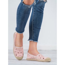 Espadrilles en daim VICES rose 4