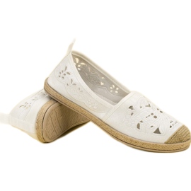 Espadrilles en daim VICES blanche 4
