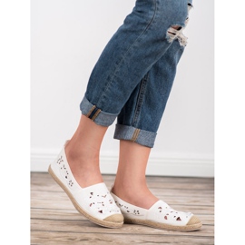 Espadrilles en daim VICES blanche 2