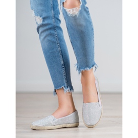 Balada Slipons d'argent gris 2