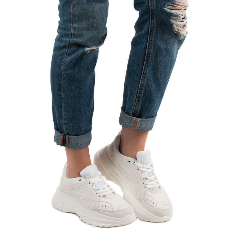 Baskets VICES blanches 2