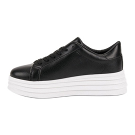 SHELOVET Chaussures de sport noires le noir 1