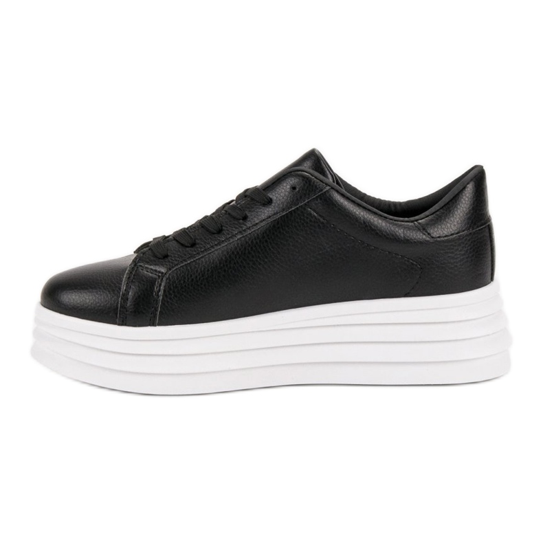 SHELOVET Chaussures de sport noires le noir 1
