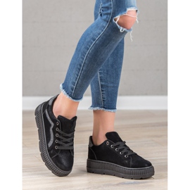 SHELOVET Baskets noires 2