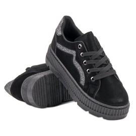 SHELOVET Baskets noires 1