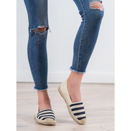 BELLAMILA Espadrilles à rayures brun 2