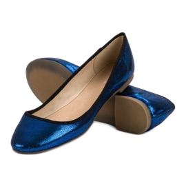 SHELOVET Ballerines bleues 1 SHELOVET Ballerines bleues 1