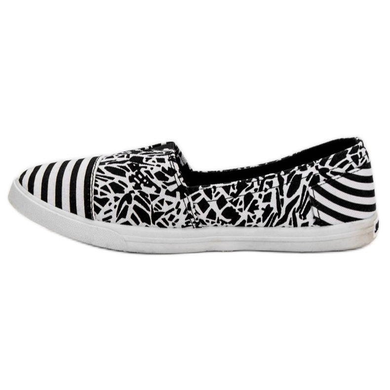 Sweet Shoes Slipons Avec Motif blanc noir 2
