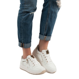 SHELOVET Chaussures de sport blanches 1