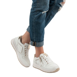 SHELOVET Chaussures de sport blanches 2