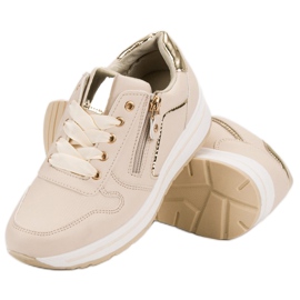 SHELOVET Chaussures de sport beiges 1 SHELOVET Chaussures de sport beiges 1