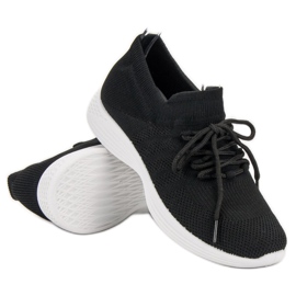 SHELOVET Chaussures de sport textiles le noir 1 SHELOVET Chaussures de sport textiles le noir 1