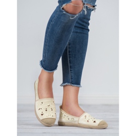 Espadrilles en daim VICES jaune 3