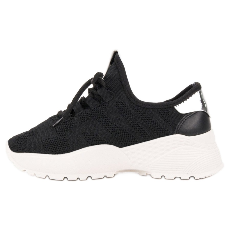 Vices Chaussures de sport textiles noir 1