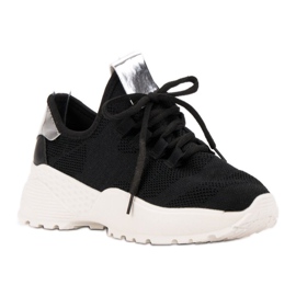 Vices Chaussures de sport textiles noir 2