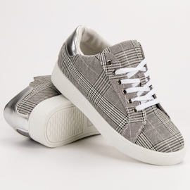 Evento Chaussures de sport à carreaux gris 2