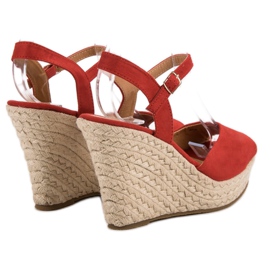 Sandales rouges 4