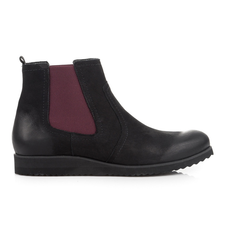 Vinceza Bottes Jodhpur en cuir noir 2