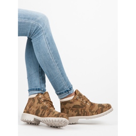 Ideal Shoes Trappeur de cheville basse multicolore 2