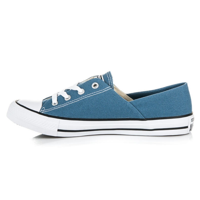 CONVERSE Chuck Taylor All Star Baskets en toile de couleur corail bleu 2