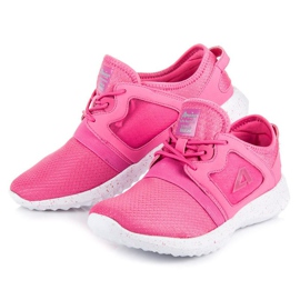 American Club Chaussures de sport sur la reliure rose 2