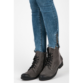 Vinceza Travailleurs du cuir gris 2