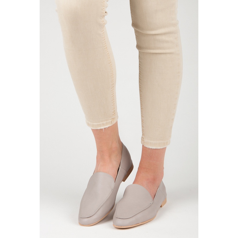 Mocassins classiques VICES gris 1