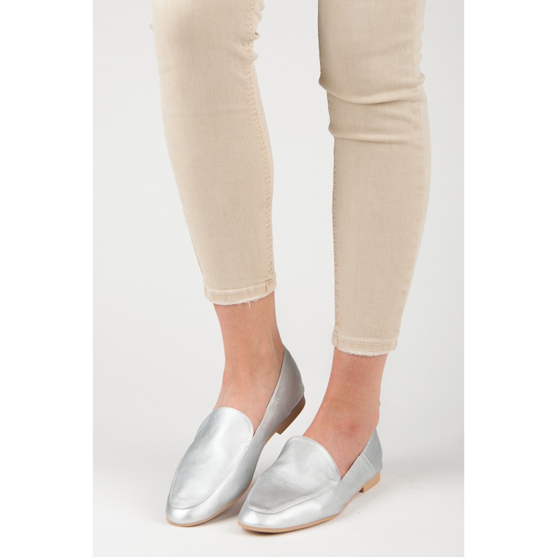 Mocassins classiques VICES gris 1