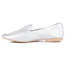 Mocassins classiques VICES gris 3