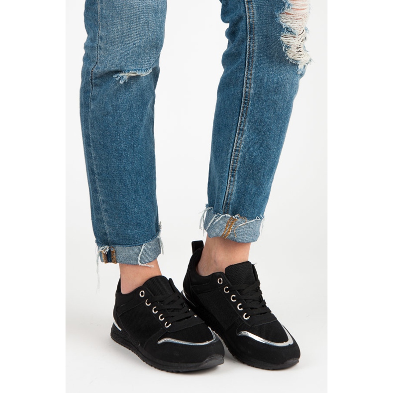 Seastar Chaussures de sport femme le noir gris 1 Seastar Chaussures de sport femme le noir gris 1