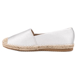 Primavera Espadrilles en argent gris 1 Primavera Espadrilles en argent gris 1
