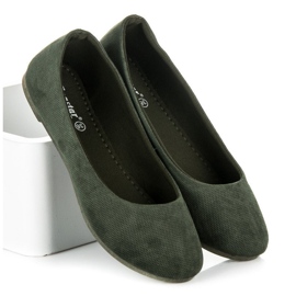 Seastar Ballerines confortables vert 1