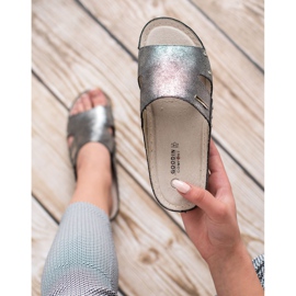 Goodin Des tongs confortables gris 2 Goodin Des tongs confortables gris 2