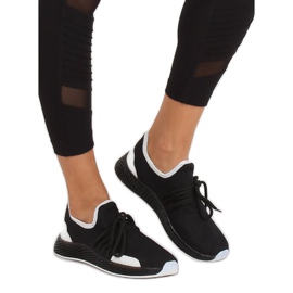 Chaussures de sport noires B-6851 Noir le noir 2