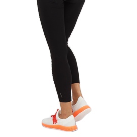 Chaussures de sport orange et blanches B-6851 Orange 1