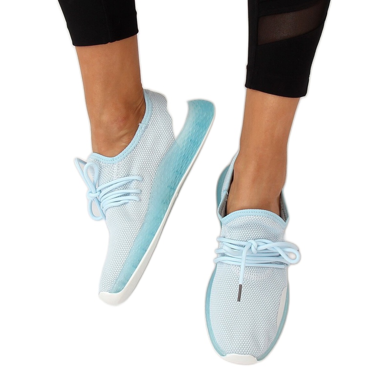 Chaussures de sport bleues B-6851 Bleu 2
