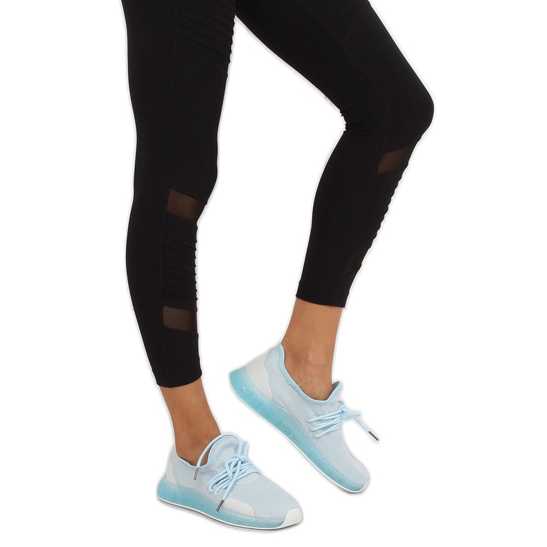 Chaussures de sport bleues B-6851 Bleu 1